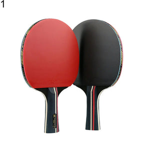 Conjunto de 2 Raquetes para Ping Pong/Iniciantes em Tênis de Mesa Profissional Com Autorização ITTF