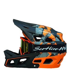 Capacete de Ciclismo MTB Full Face | Ultralight, Motocross