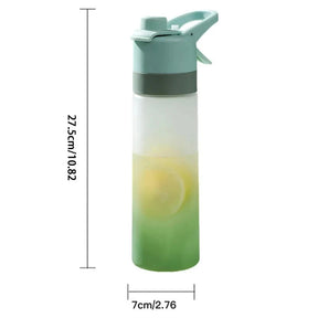 Garrafa de Água Esportiva Portátil com  Névoa | Hidratação Eficiente