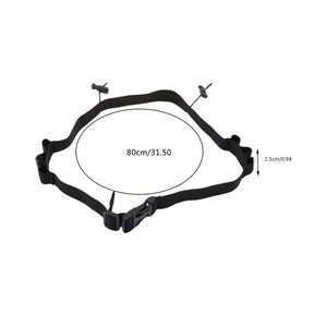 Cinto de Corrida com Porta-Numeração para Triatlo, Maratona e Ciclismo | Porta-Géis, Acessório Esportivo