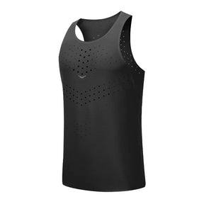 Regata Masculina de Academia de Alta Qualidade | Camiseta sem Mangas | Malha Respirável